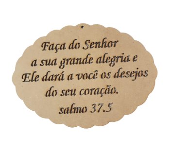 Placa Nuvem Faca do Senhor A Sua