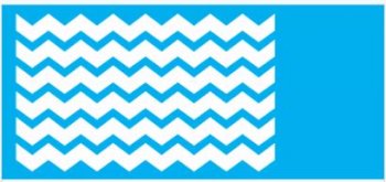 Stencil Estamparia Chevron 7x15