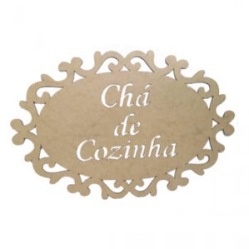 PLACA TRABALHADA CHA DE COZINHA 65CM