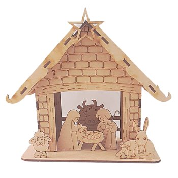 PRESEPIO 3D ESTRELA