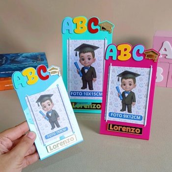 Porta Retrato ABC 9X7cm