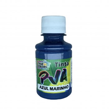 Tinta PVA Azul Marinho - True Colors 100ml