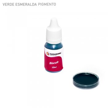 Pigmento Líquido Verde Esmeralda 10ml