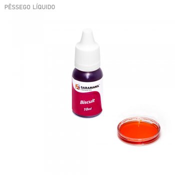 Corante Líquido Pessego 10ml