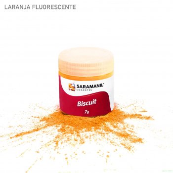 Corante Fluorescente Laranja Flu 7grs