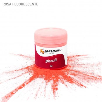 Corante Fluorescente Rosa Flu 7grs