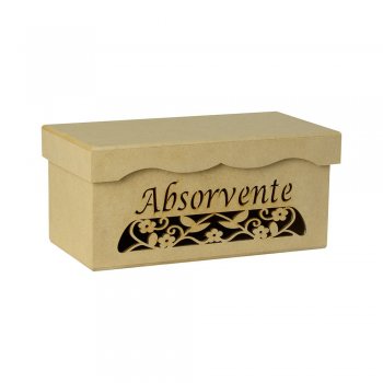 Porta Absorvente G - 20 X 10 X 9,5cm