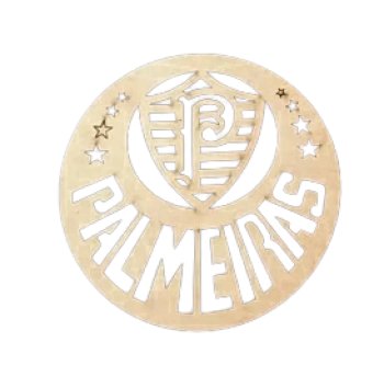 Aplique Palmeiras 10Cm