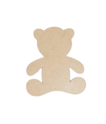 Aplique Urso Liso 4X5Cm