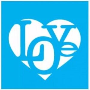 Stencil Love 10x10