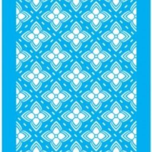 Stencil Estamparia Flores 4 Pontas 20x25